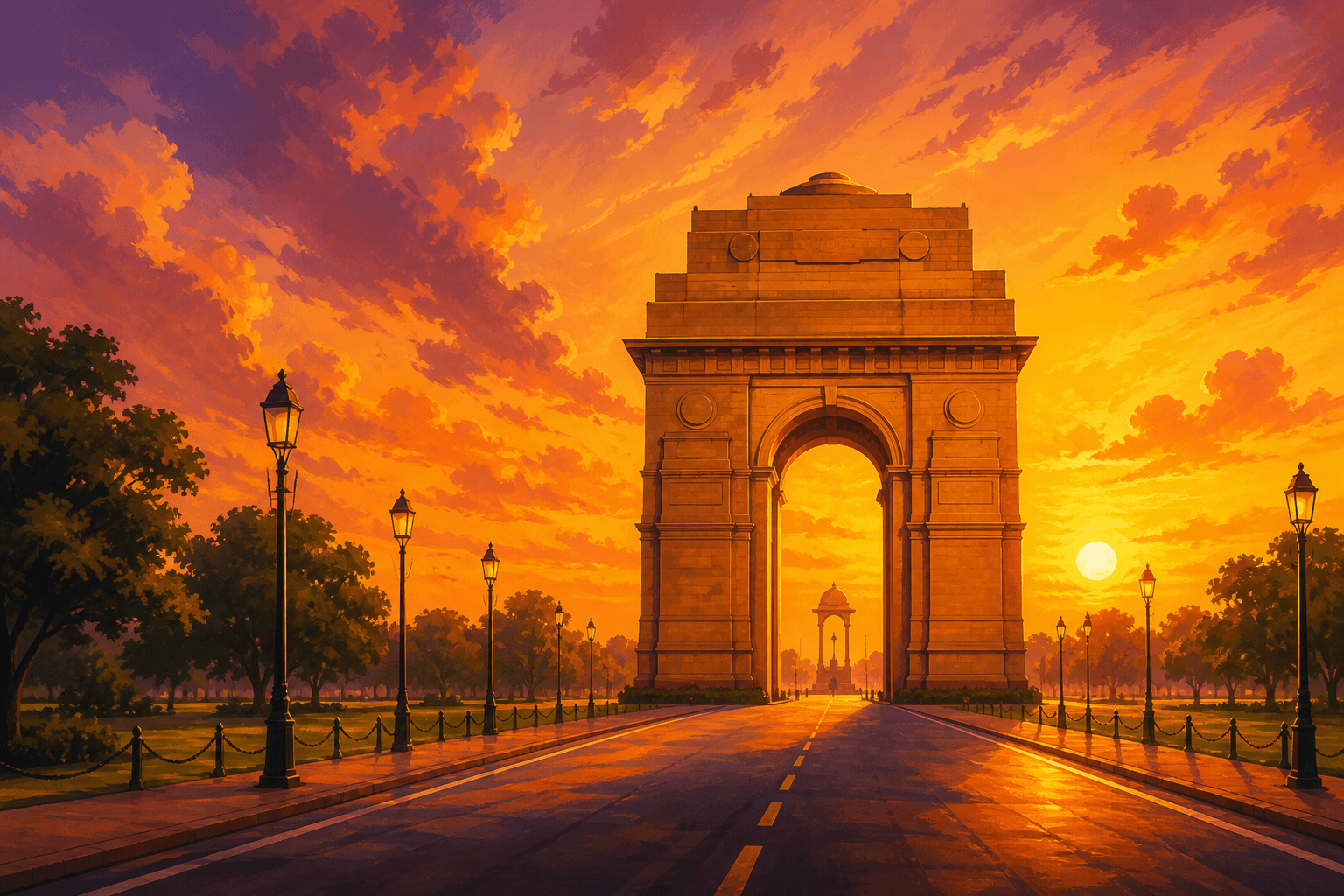 Delhi — India Gate
