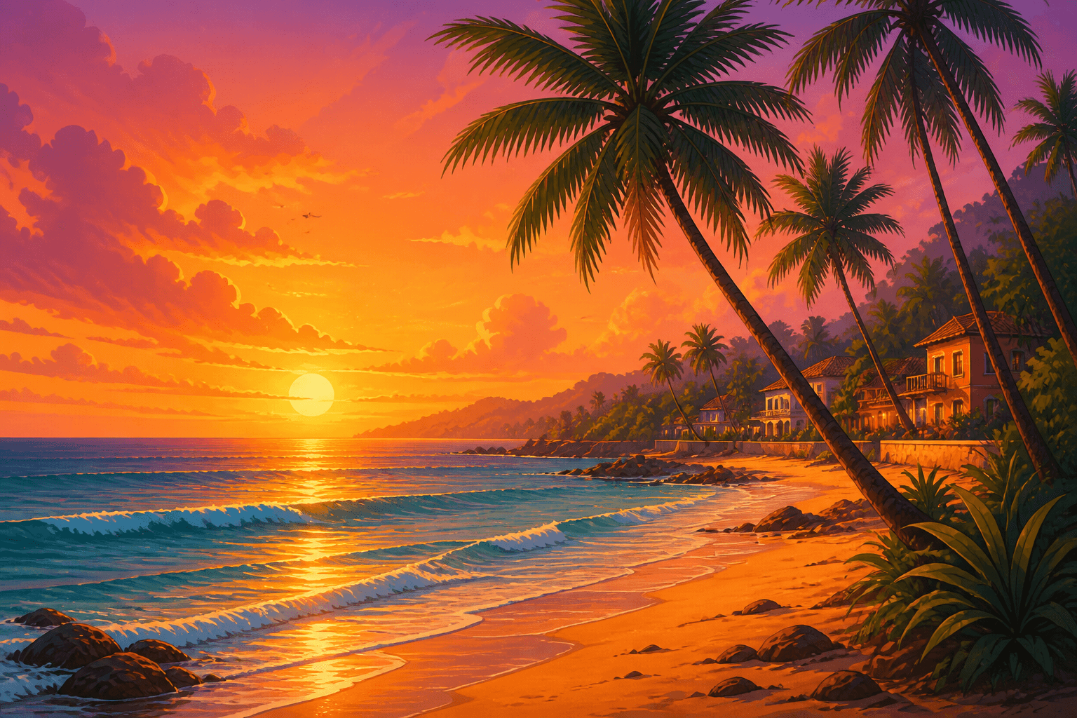 Goa — Palm beach
