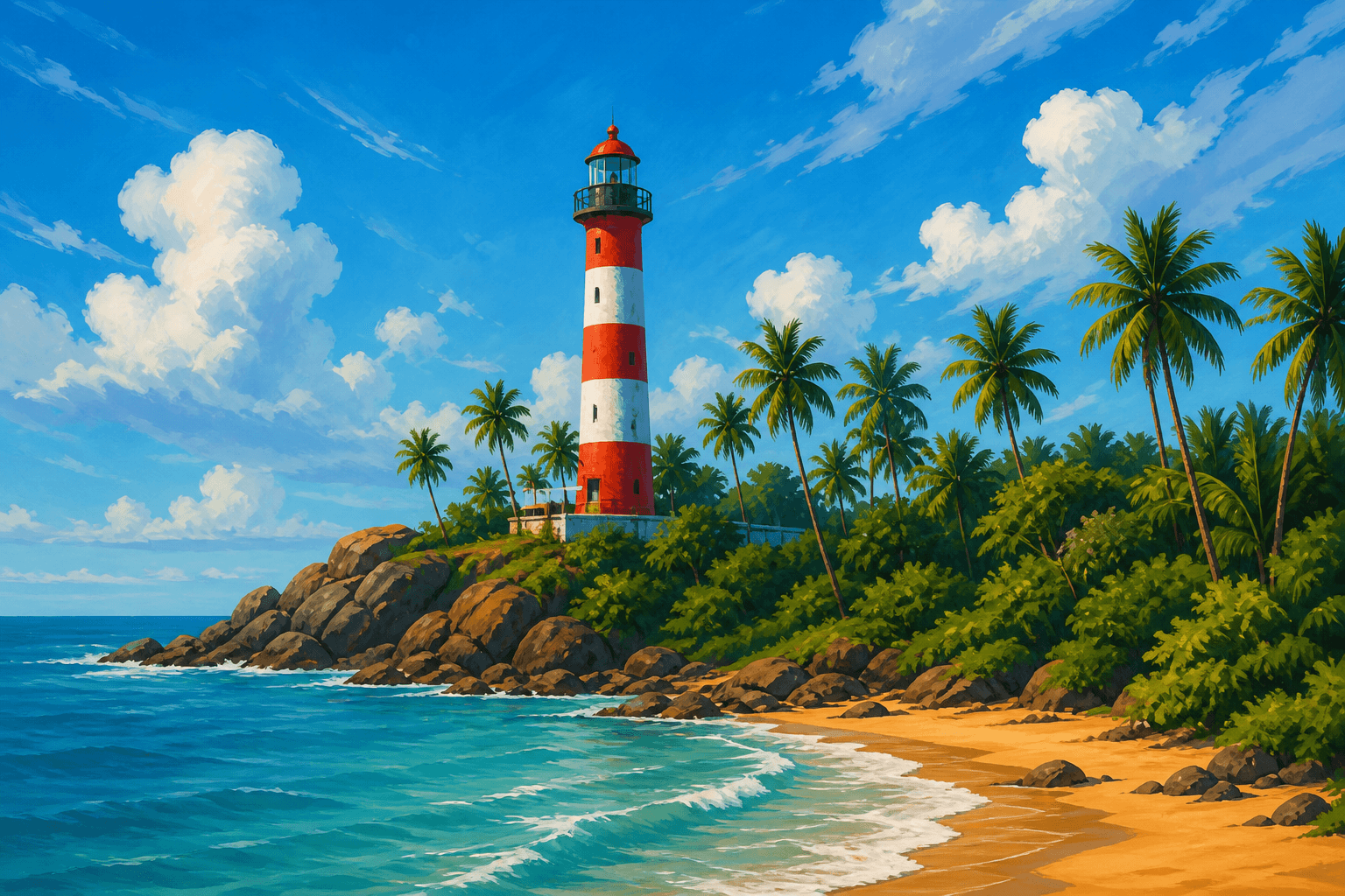 Thiruvananthapuram — Kovalam lighthouse